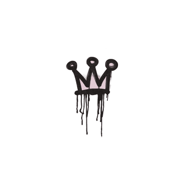 Sealed Graffiti | Little Crown (War Pig Pink)