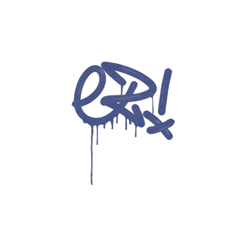 Sealed Graffiti | Little EZ (SWAT Blue)