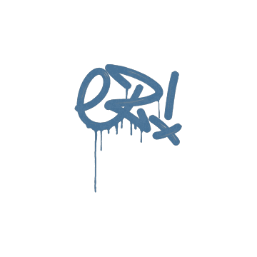 Sealed Graffiti | Little EZ (Monarch Blue)