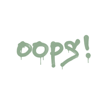 Sealed Graffiti | Oops (Cash Green)