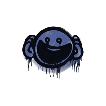 Sealed Graffiti | OMG (SWAT Blue)
