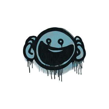 Sealed Graffiti | OMG (Wire Blue)