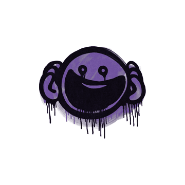 Sealed Graffiti | OMG (Monster Purple)