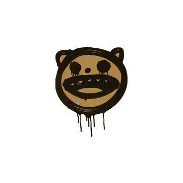 Sealed Graffiti | Happy Cat (Desert Amber)