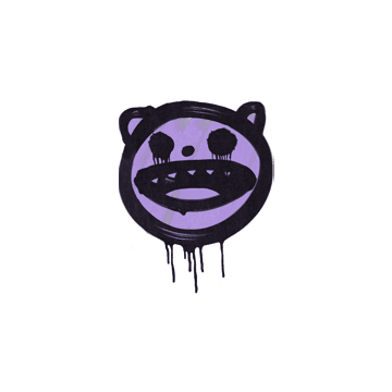 Sealed Graffiti | Happy Cat (Violent Violet)