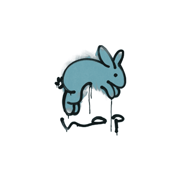 Sealed Graffiti | Hop (Wire Blue)