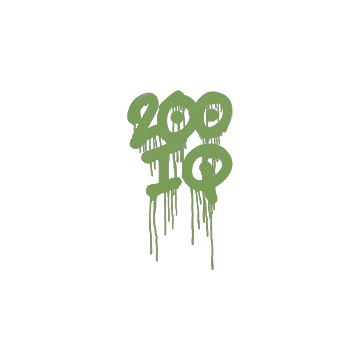 Sealed Graffiti | 200 IQ (Battle Green)